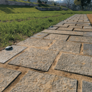 绍兴新昌美丽乡村改造铺设实景