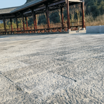 台州第一水电集团承建铺设实景2.5平方